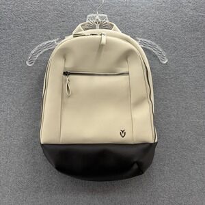 Vessel Backpack Signature Cream Black Sleek Lightweight Laptop Pockets